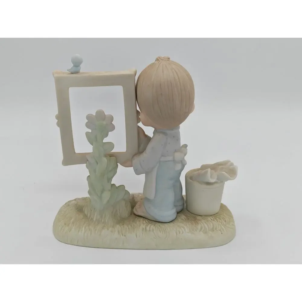 Precious Moments To God Be‎ The Glory Figurine Enesco Jonathan David E-2823 1983